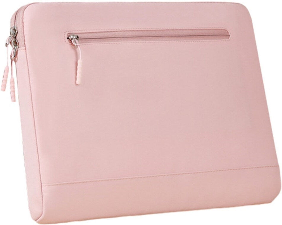 TABLETCOVERS.DK Bærbar PC 15-15.6" Stof Sleeve (40 x 30 cm ) - Lyserød