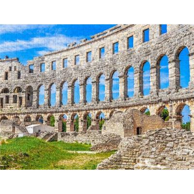 CALVENDO Puzzle Arena von Pula in Kroatien 1000 Teile Lege-Größe 640 x 480 cm Foto-Puzzle Bild von Dieter Meyer