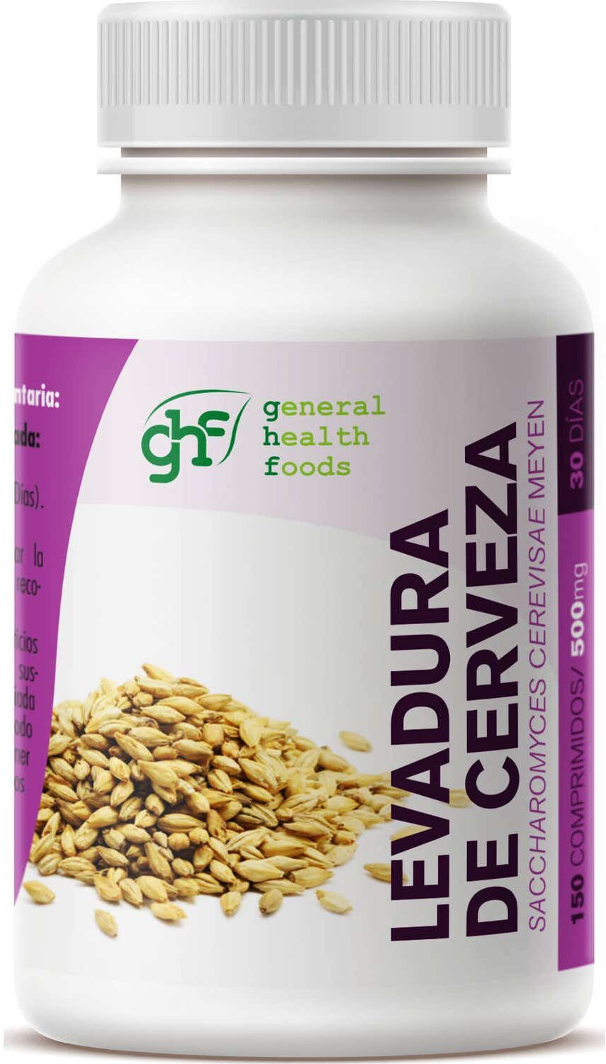 GHF levadura de cerveza 500 mg 150 comp