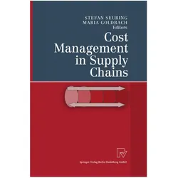 Cost Management in Supply Chains, Fachbücher von Maria Goldbach, Stefan Seuring