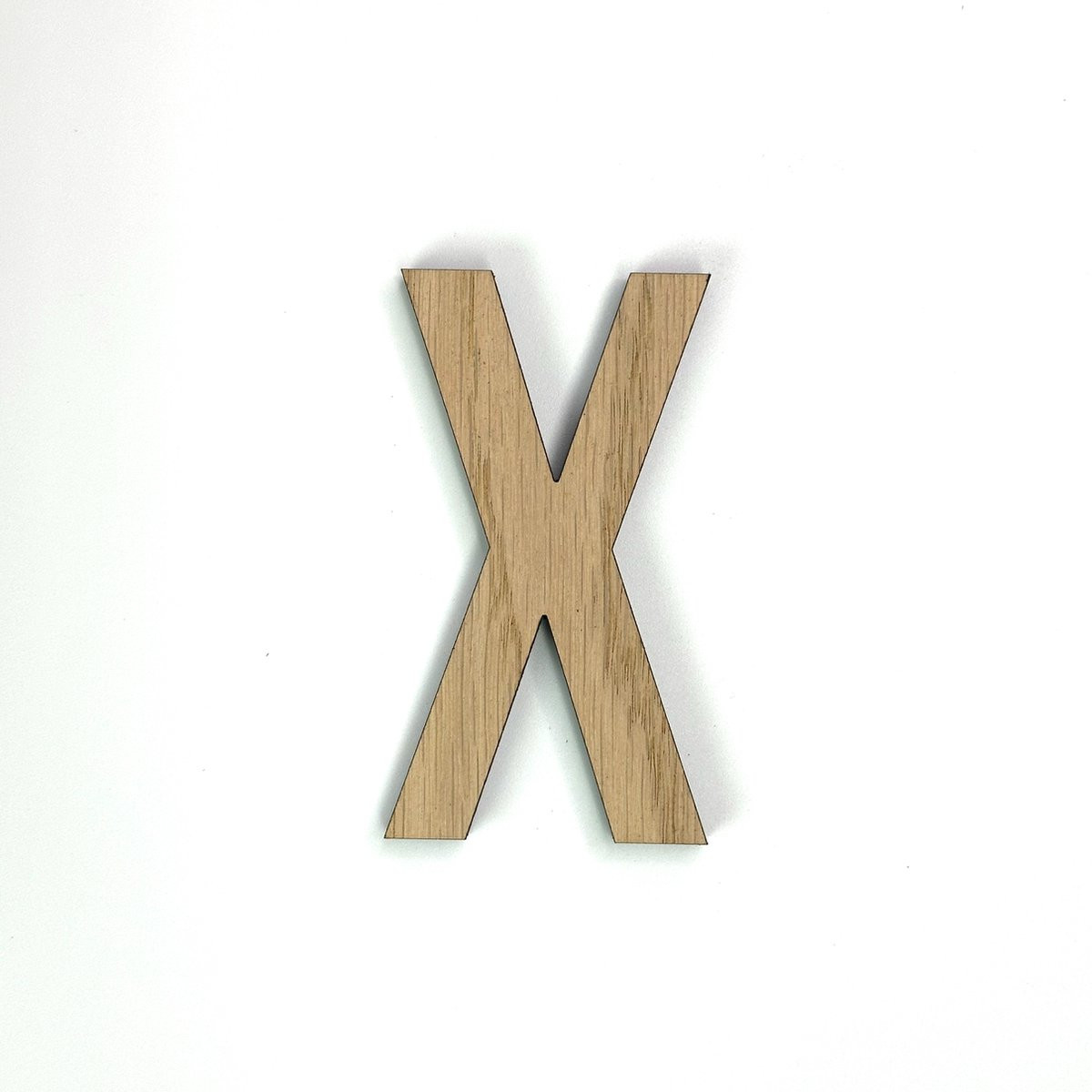 MGM-trading MDF Letter X voor creatief knutselen en decoratie, 37 cm