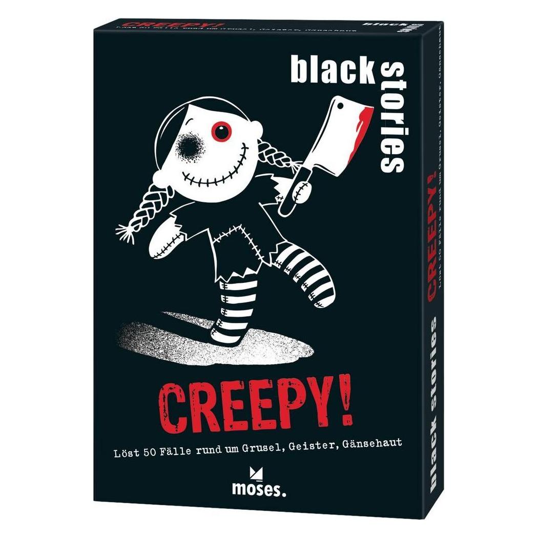 Moses black stories Creepy! (Deutsch, 2 - 10 Spieler) (MOS90085)