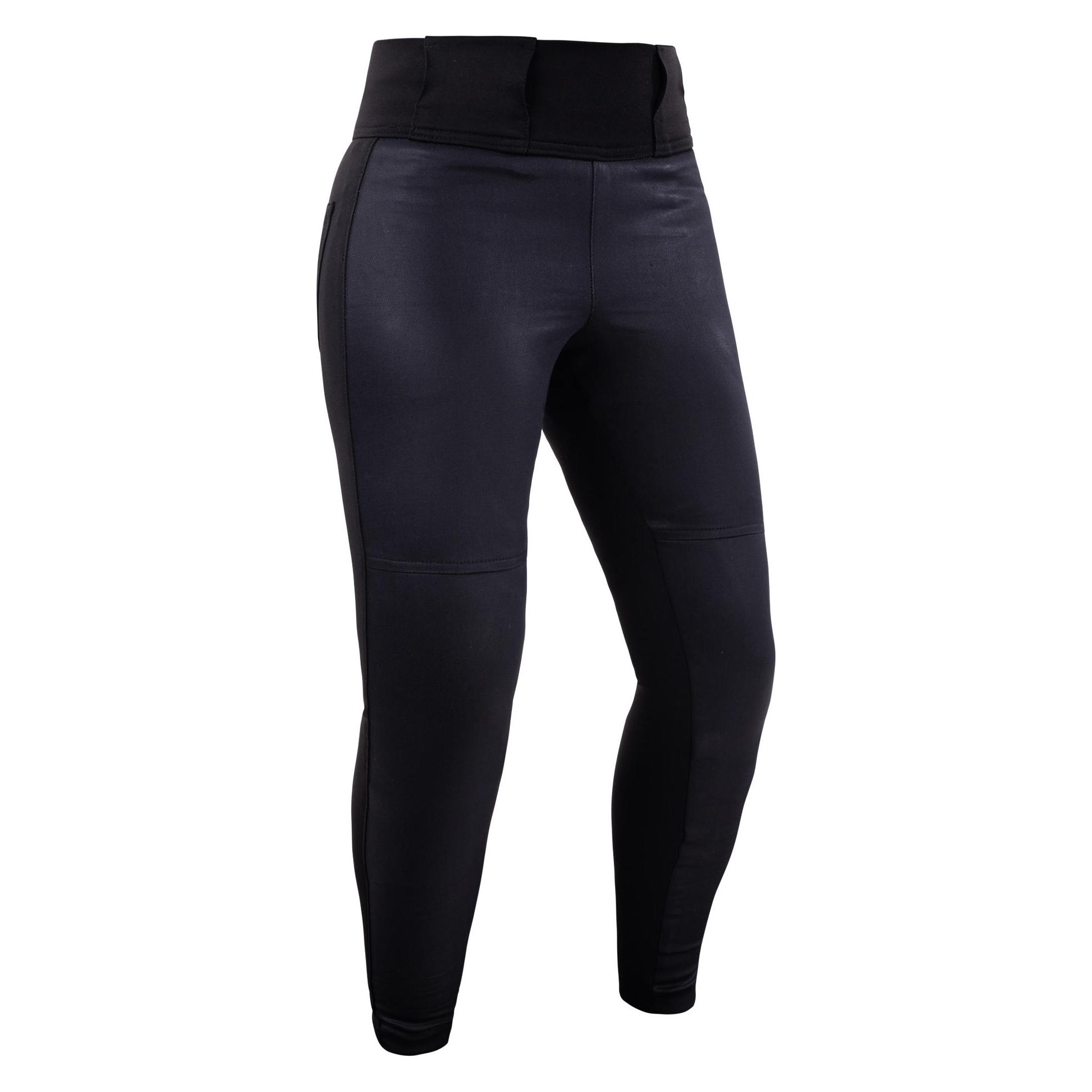 Oxford Damen Demiwax Motorcycle Motorrad-Leggings, Schwarz, 42 (Damen, 42) (TW238101R16)