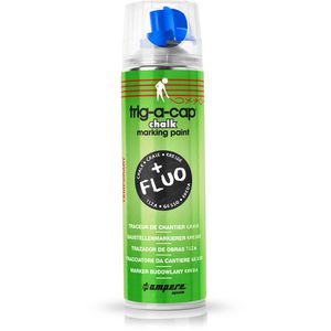 AMPERE Markierungsspray trig-a-cap chalk, Kreidespray, blau, temporäre Markierung bis 2 Monate, 500 ml