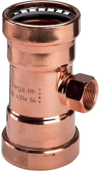 Viega Profipress T-Stück 577711 64 x Rp 1 x 64 mm, Kupfer, SC-Contur