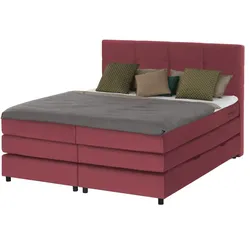 Boxspringbett  Wind , rot , Maße (cm): B: 180 H: 152
