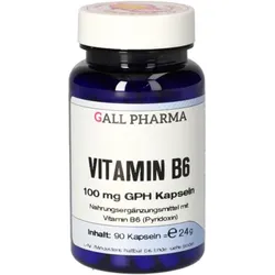 VITAMIN B6 100 mg GPH Kapseln 90 St