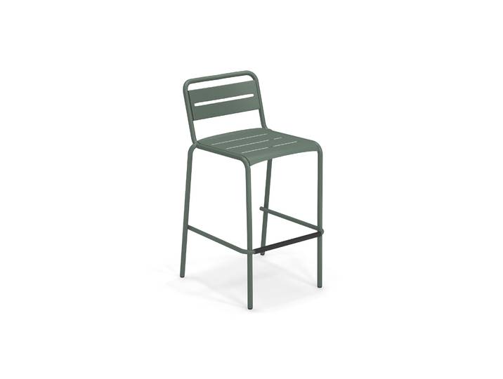 Barhocker, Aluminium, Mehrfarbig, 105 cm Höhe, Ergonomisch, Modern, Emu
