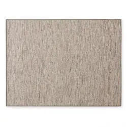 Oviala Business Rechteckiger Teppich aus Polypropylen 160x230 cm Erde