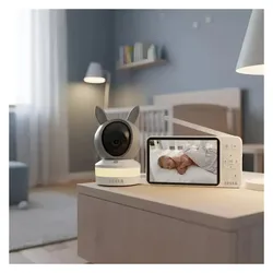 Tesla, Babyphone, Bambino BM30 Niania elektroniczna z kamerą, monitorem 5,5" i podglądem w aplikacji (Babyphone mit Kamera)
