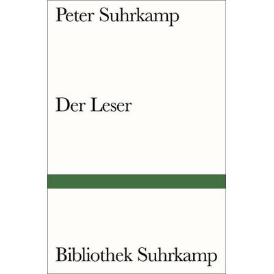 Der Leser, Taschenbuch von Peter Suhrkamp, Suhrkamp, 978-3-518-24134-9