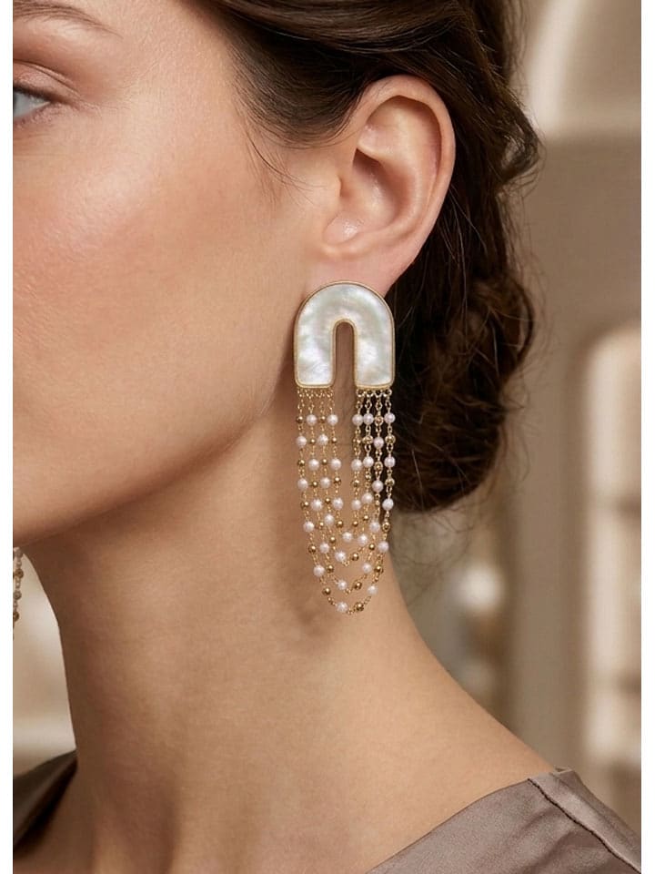 atelier MIU Vergold. Ohrstecker - onesize