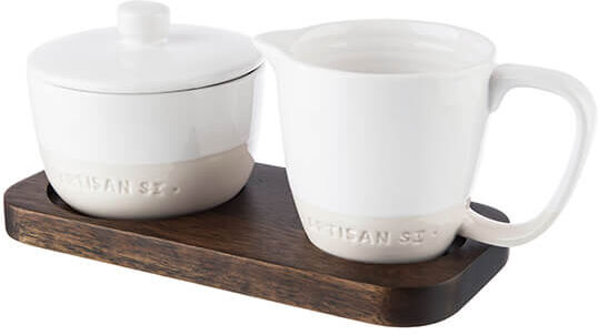 Artisan Street White Creamer Set