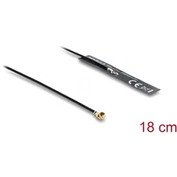 DELOCK 12720 - Antenne, WLAN, MHF® I Stecker, Bluetooth, 0,18 m