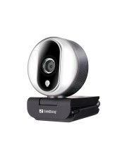 SANDBERG Streamer USB Webcam Pro Livestream-Kamera Farbe 2 MP 1920 x 1080 720p 1080p Audio H.264 (134-12)