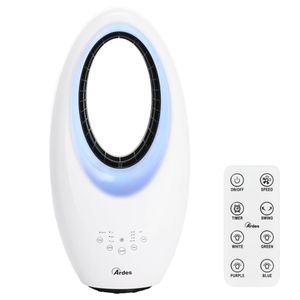 Ardes Ventilator AR5BL1, Muna Bladeless, 57cm, Turmventilator, oszillierend, mit Fernbedienung & Timer