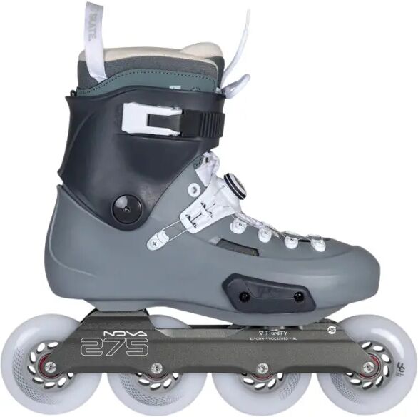 Freeskates Powerslide Zoom Pro 90 PDS (Grey - 7-8)  - Grey - Size: 7-8 UK
