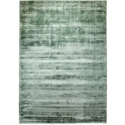 Webteppich Milano 70 x 135 cm Viskose Grün