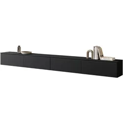 TV-LOWBOARD D300 mit weißer LED Beleuchtung