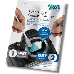 Green Clean Wet Dry Sensor Cleaner 25 Stk., Kamerareinigung
