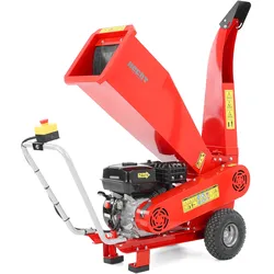 Gartenhäcksler Benzin 6208 | Bis zu 7 cm starkes Holz |  5,2 kW / 7 PS | Messerwalze | 208 cm3 Hubraum | HECHT