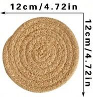 Inspire Essentials Handwoven Boho Wall Baskets Seagrass Rustic Wall Hanging Decor 10