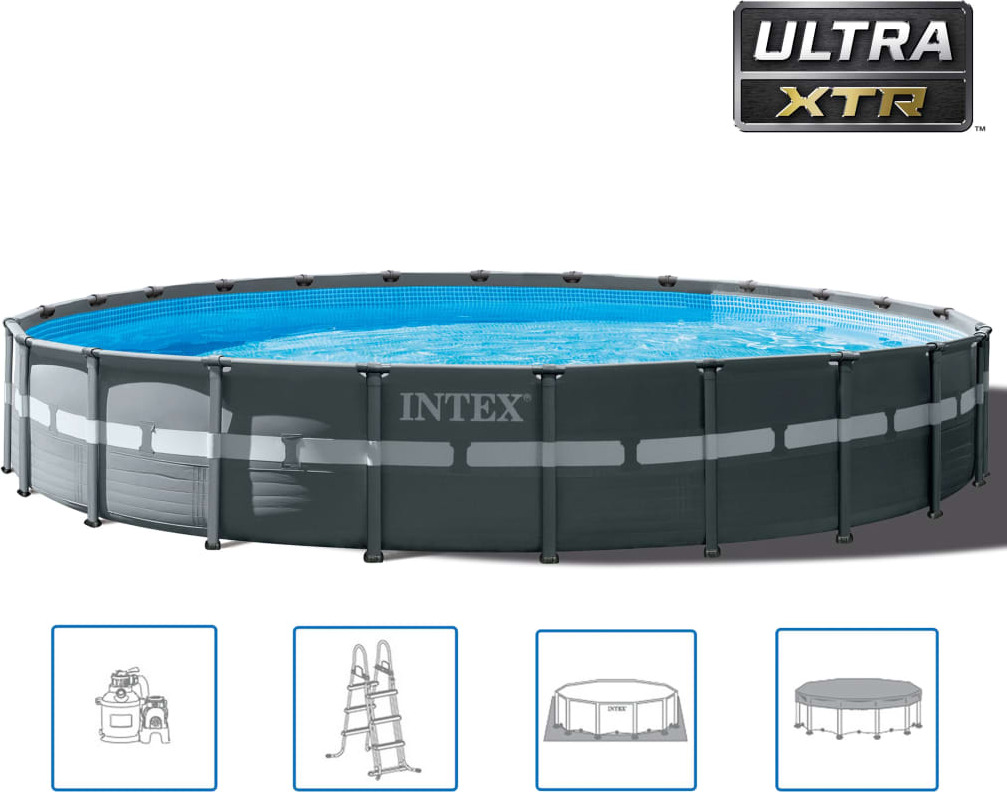 Intex Ultra XTR Frame Pool-Set Rund 732 x 132 cm 26340GN