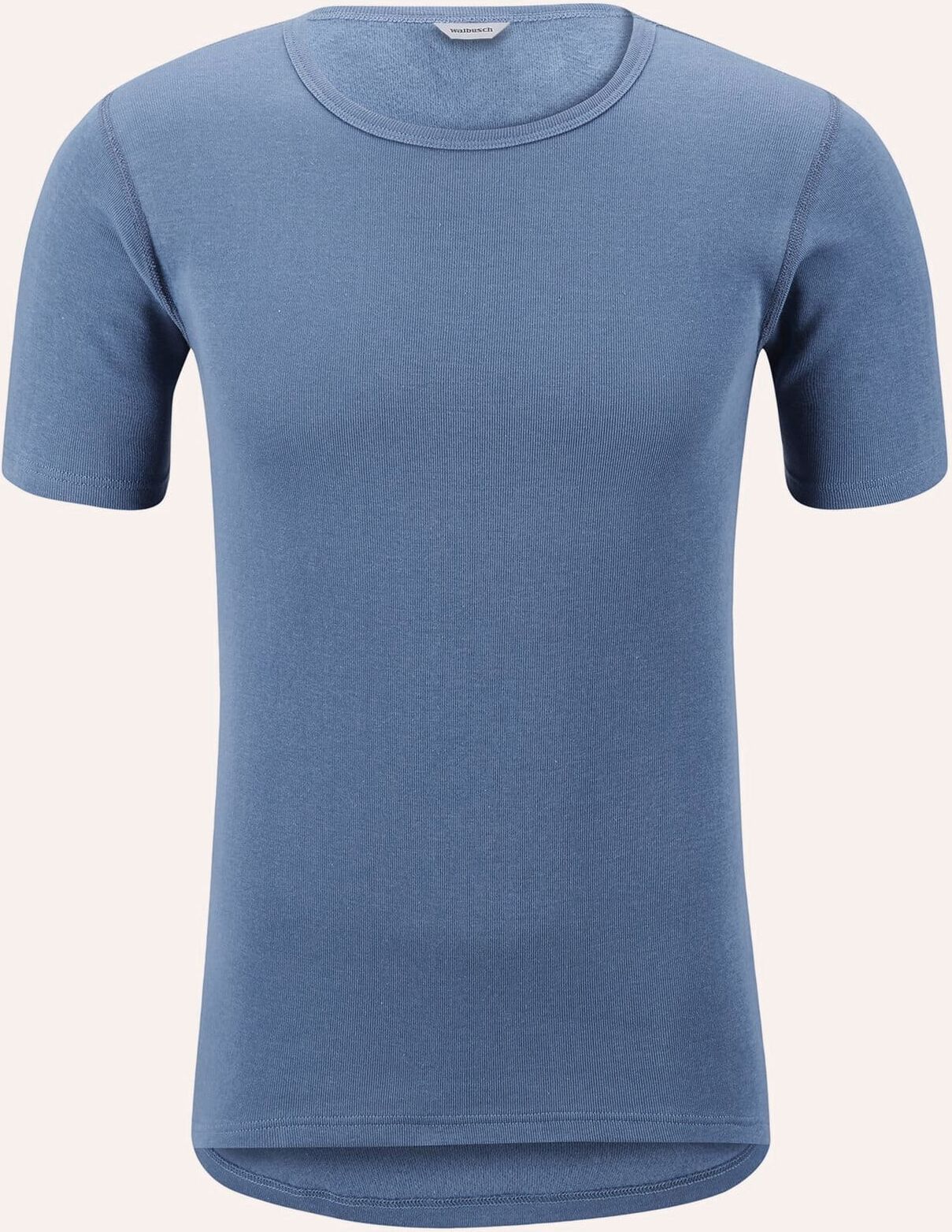 Walbusch Thermo-Shirt 2er-Pack, , Farbe Blau, 6(L), reine Baumwolle Thermo-Effekt Herren