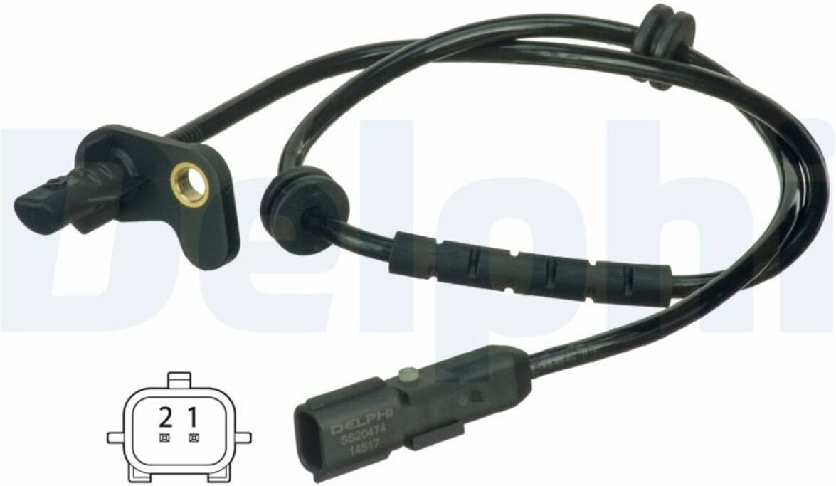 Sensor, Raddrehzahl DELPHI SS20474