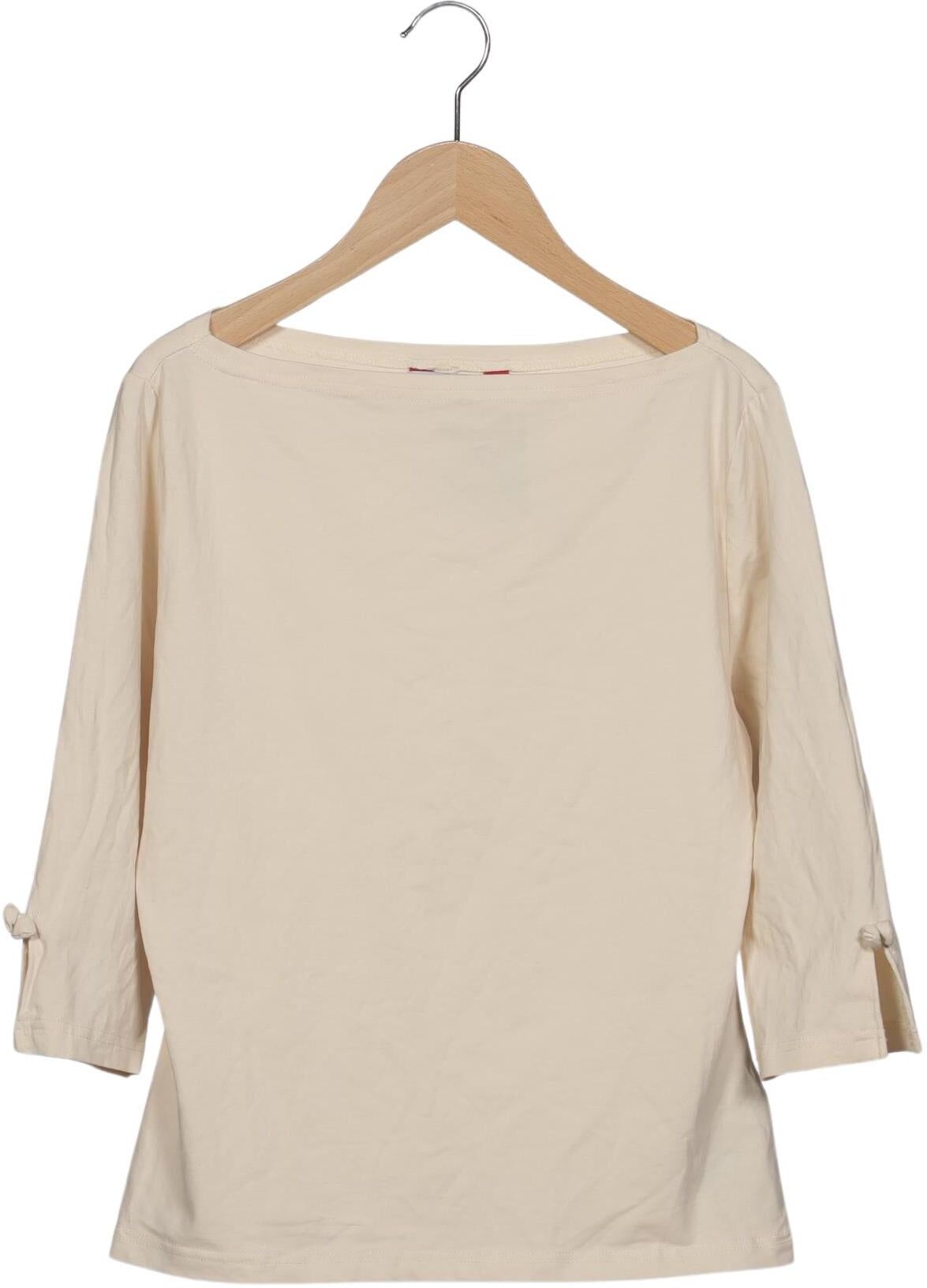 Banned Damen Langarmshirt, Beige, Gr. XL, Baumwolle - Second Hand