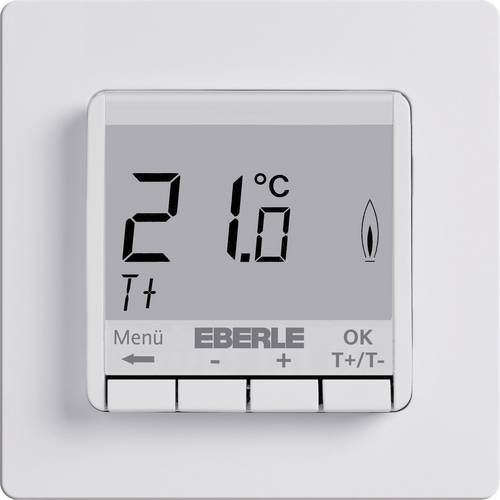 Eberle 527 8154 55 100 FITnp 3R Raumthermostat Unterputz Heizen, Raumtemperatur 1St.