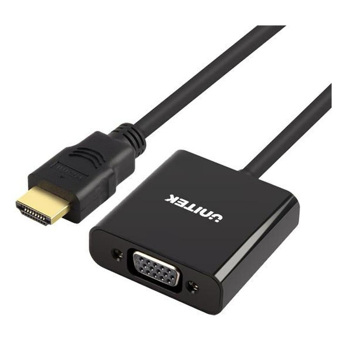 Unitek Y-6333 Schnittstellenkarte/Adapter 3,, VGA (HDMI) (Y-6333)