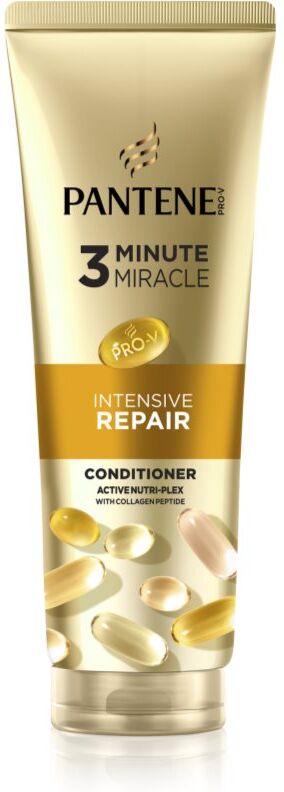 Pantene 3 Minute Miracle Intensive Repair après-shampoing pour cheveux secs et abîmés 220 ml
