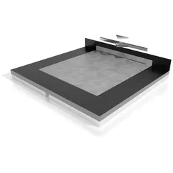 ESS Duschboard S-line 120x110 cm, Komplettset, SBS-line SBS-line