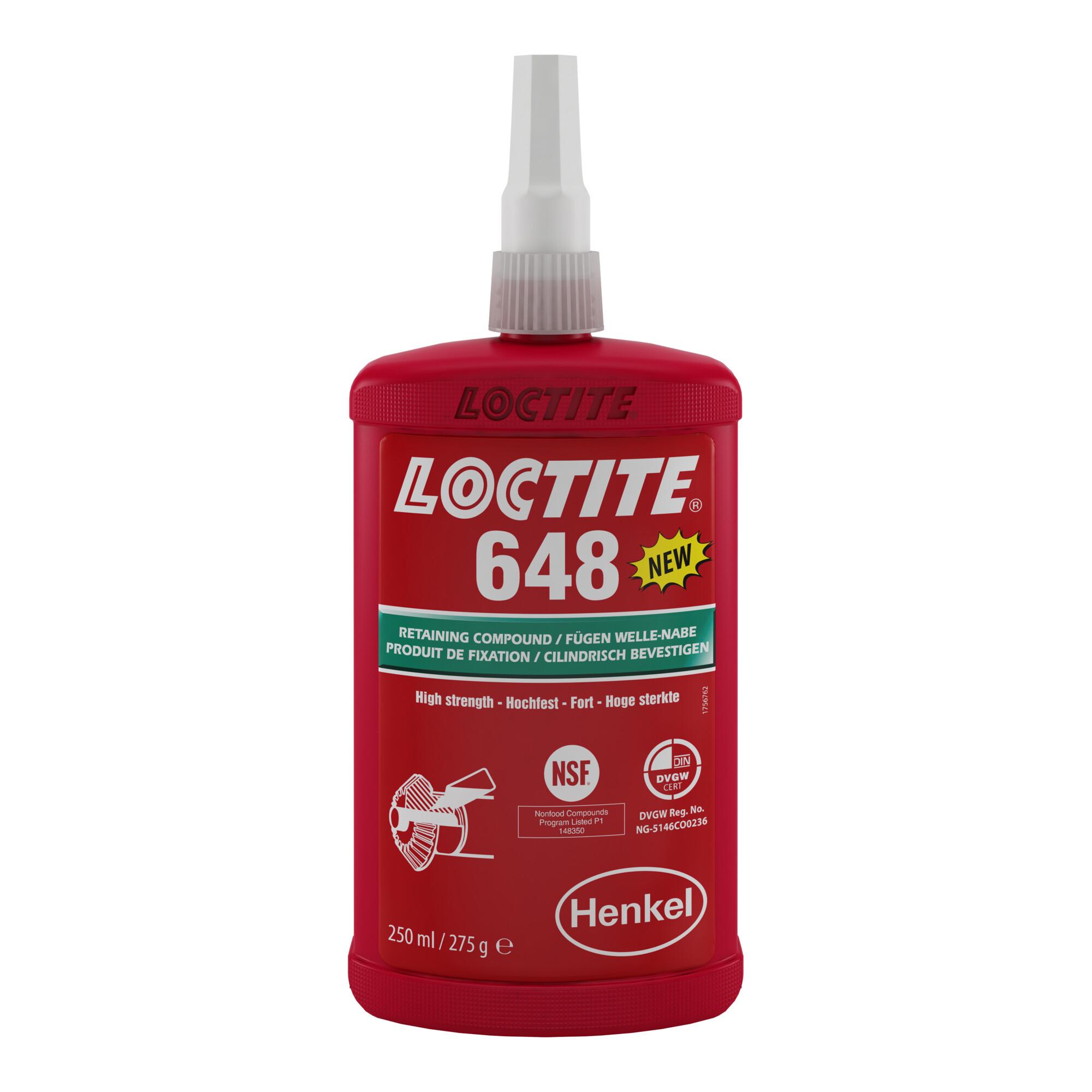 Loctite 648 Fügeprodukt hochfest temperaturbeständig 250ml)