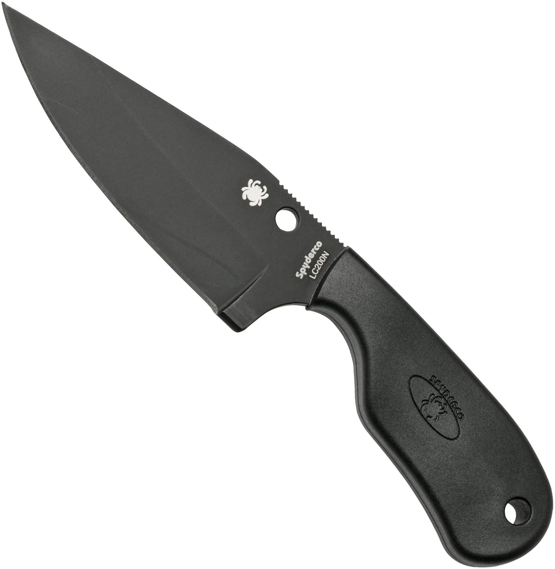 Spyderco Subway Bowie FB48PBBK, FRN, Black, coltello da tasca