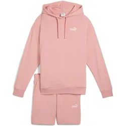 Puma, Damen, Laufjacke, Short Hooded Relaxed Sweat Suit 7" TR op (M), Pink, M