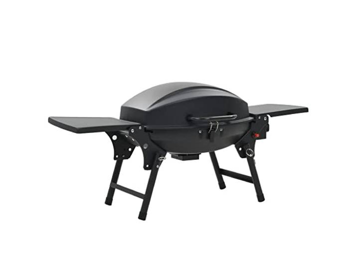 vidaXL Barbecue à gaz portatif avec zone de cuisson Noir