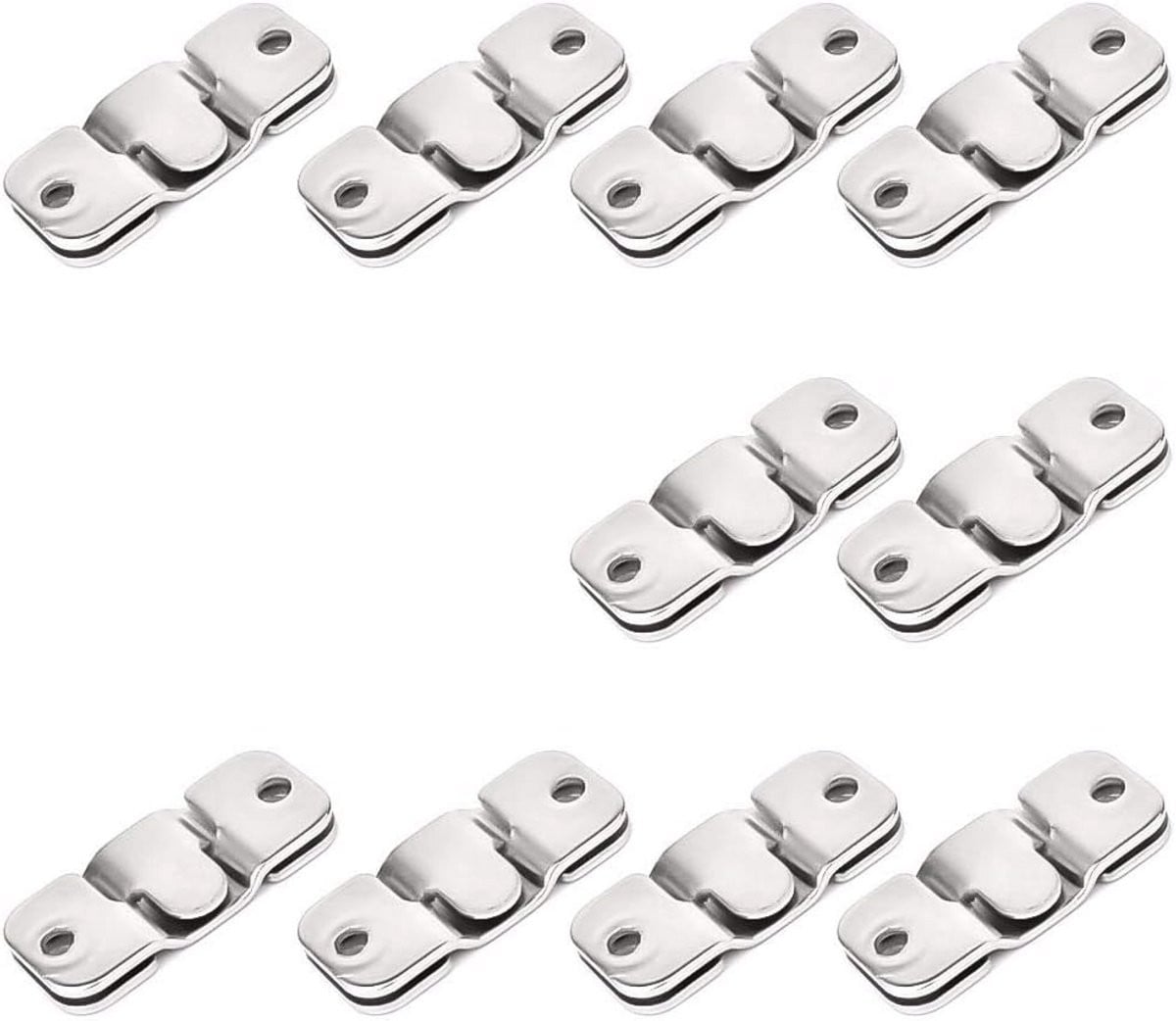 Fotolijst Haken Set voor Zware Belasting - 10 Paar Ophanghaakjes voor Meubels en Spiegels