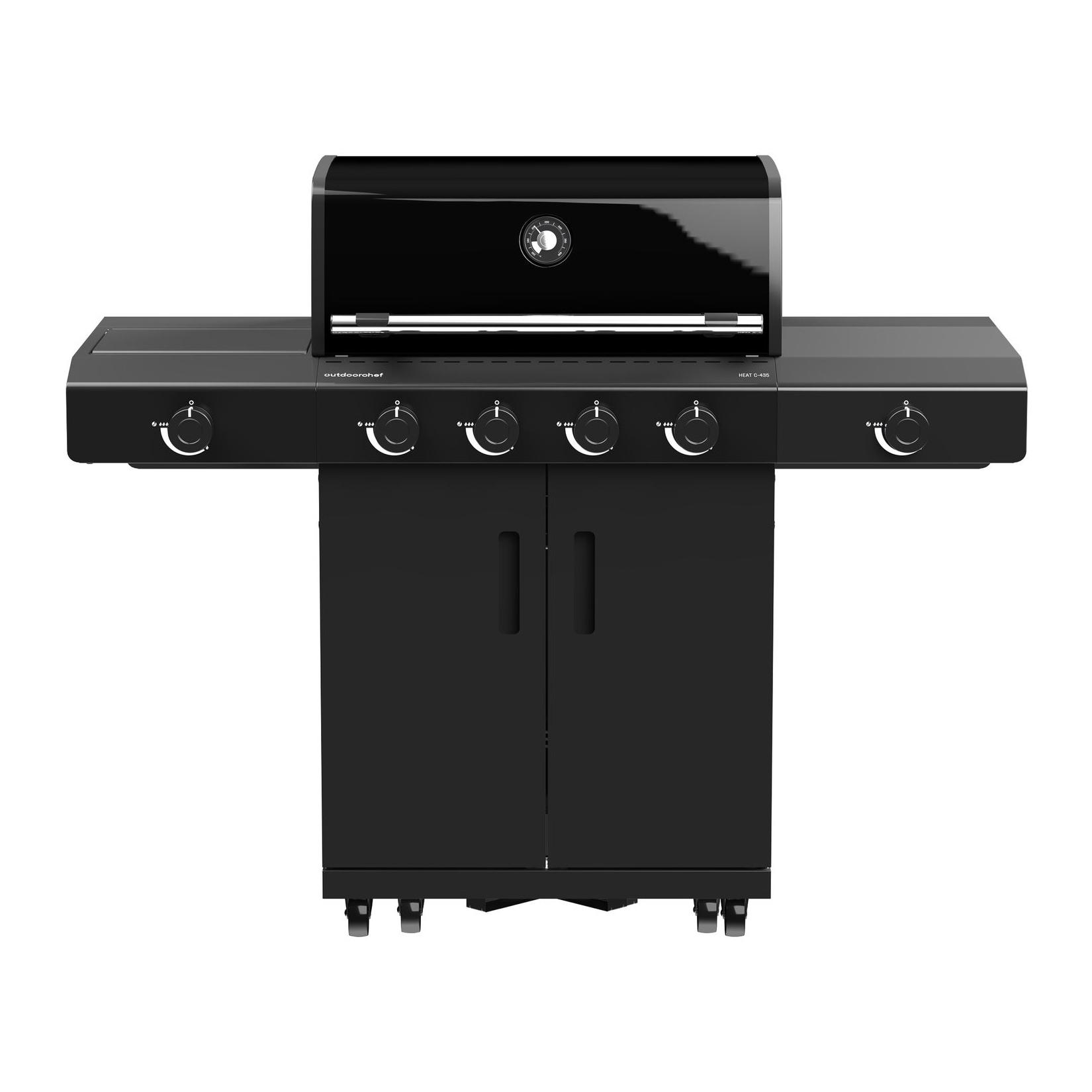 Outdoorchef Gasgrill - Grillstation HEAT C-435 mit Blazing Zone und Heckbrenner
