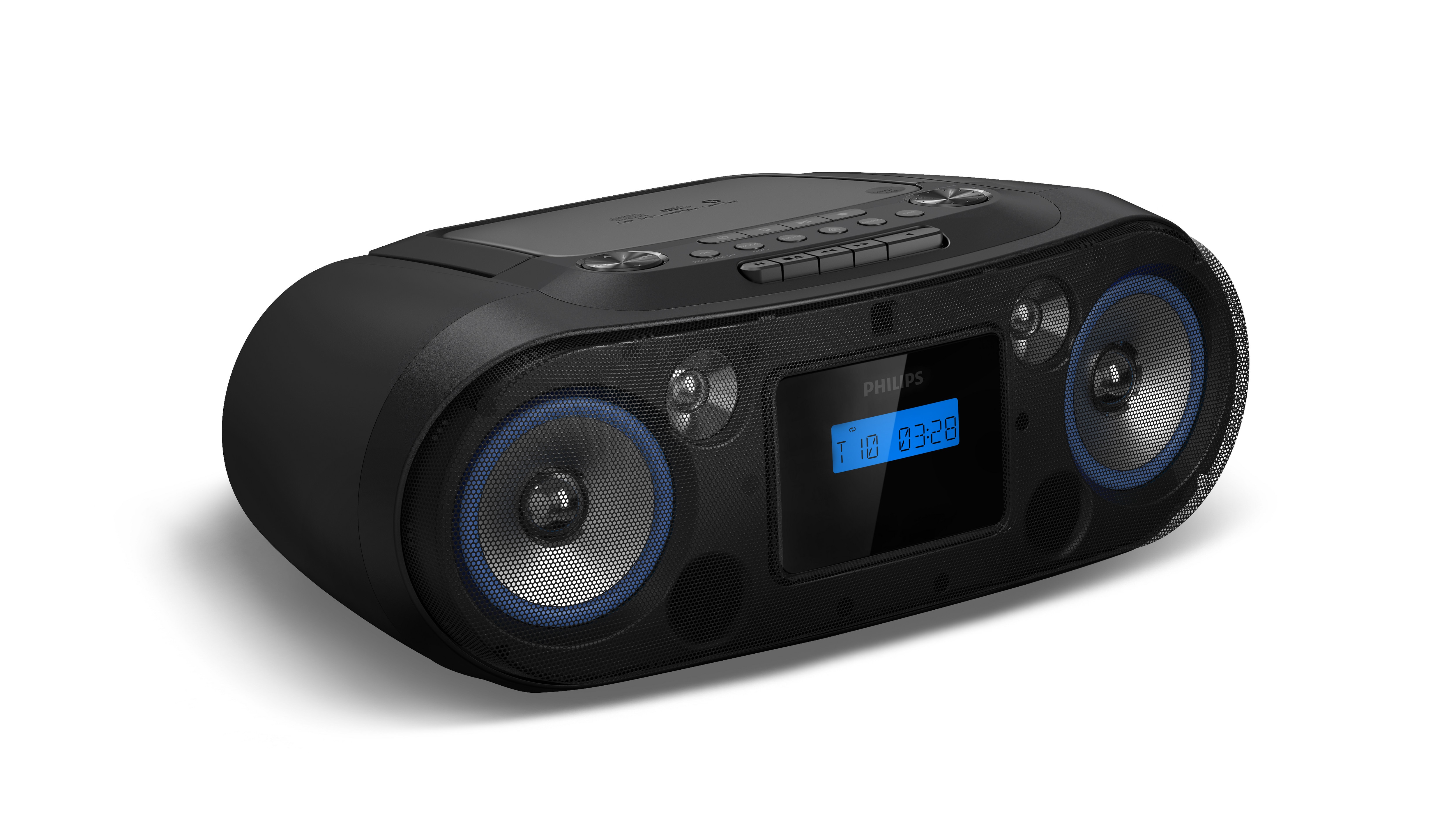 Philips TAZ7500/10 CD-Player USB BT schwarz