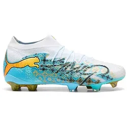 Puma Future 9 Ultimate Playmaker FG Fußballschuh hellblau/weiß 42