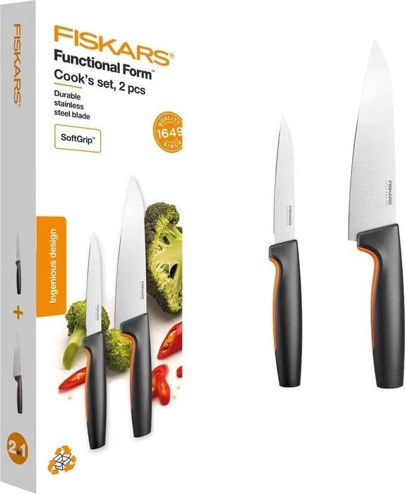 FISKARS Functional Form Set, 2 Messer