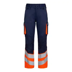 Warnschutz Bundhose "2547-319" Safety leicht Kl. 1 - 90 - marine/orange