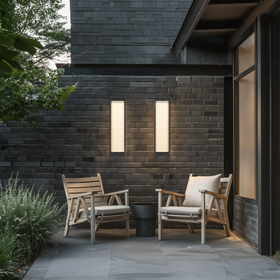 Fern   Modern Outdoor Sconce   Small / Warm White (3000k)   Outdoor Lighting   MOD LIGHTING