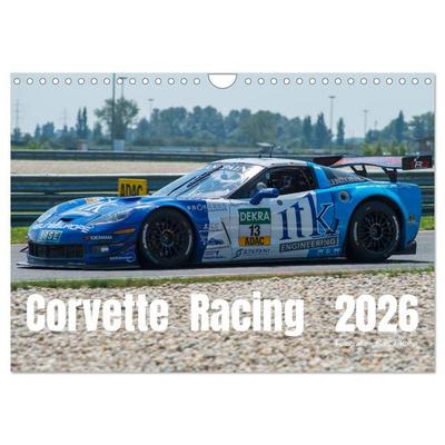 Corvette Racing 2026 (Wandkalender 2026 DIN A4 quer), CALVENDO Monatskalender