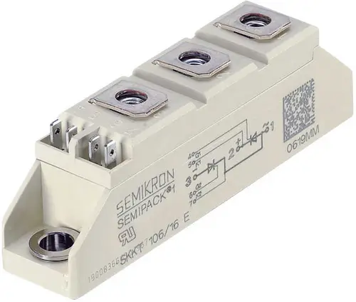 Semikron SKKT27/12E Thyristor (SCR) - Modul SEMIPACK 1 1200V 25A