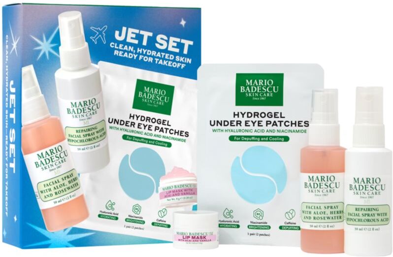 Mario Badescu Jet Set gift set for flawless skin