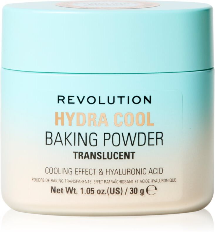 Revolution Hydra Cool Loose Baking Powder brightening loose powder with cooling effect 30 g