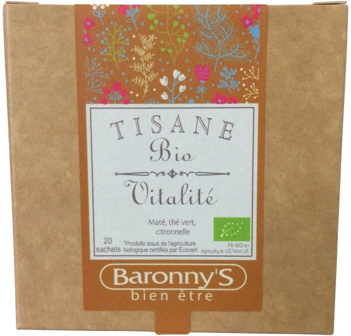 France Herboristerie Tisane vitalité BIO